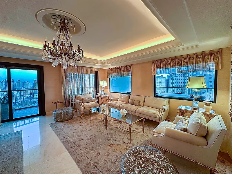 BEST DEAL I MODERN LUXURY | 5 BEDROOMS + 2 MAIDS ROOMS APARTMENT | PORTO ARABIA - Photo 1