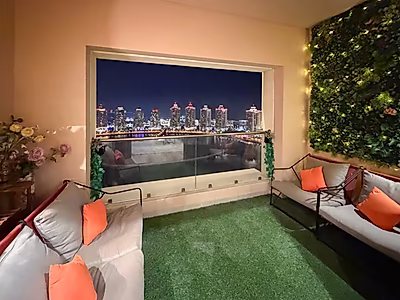 FULLY REFURBISHED 1 BEDROOM IN THE PEARL | KAHRAMAA INCLUDED!
