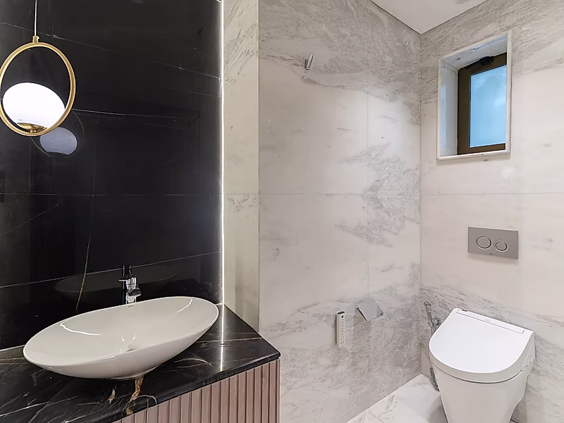 Luxury 5BR Villa + Maid & Driver | Private Pool | Rooftop | Fully Furnished | Giardino Village, The Pearl - Photo 9