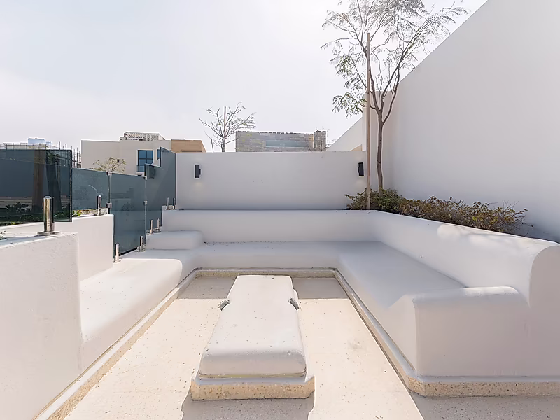 Luxury 5BR Villa + Maid & Driver | Private Pool | Rooftop | Fully Furnished | Giardino Village, The Pearl - Photo 12
