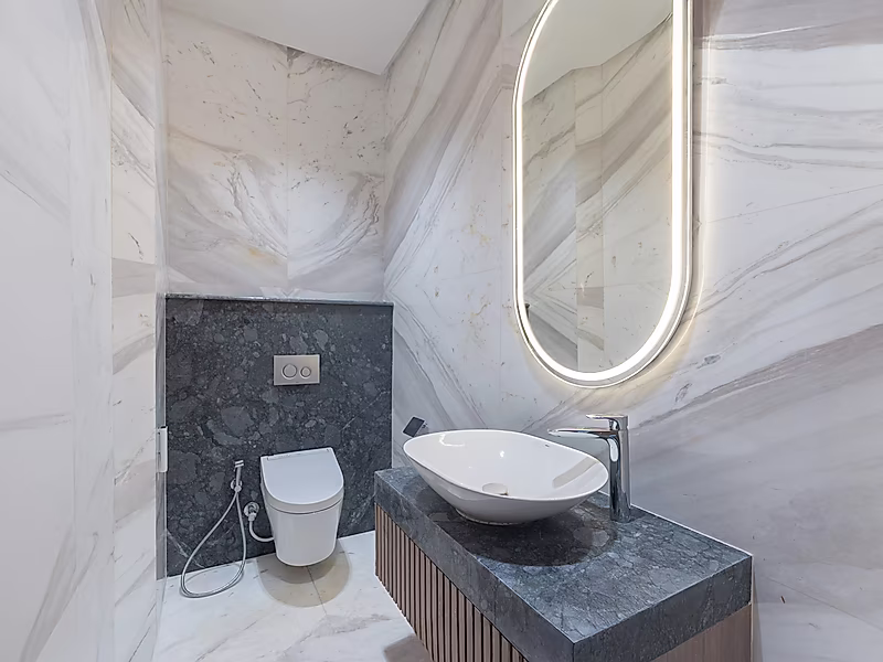 Luxury 5BR Villa + Maid & Driver | Private Pool | Rooftop | Fully Furnished | Giardino Village, The Pearl - Photo 36