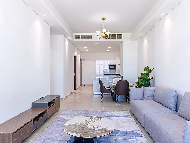 Sophisticated 2BR with Cityscape Views - Photo 5