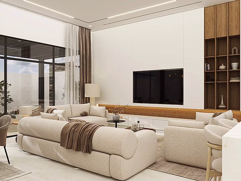 LUXURY 4-BEDROOM COMPOUND TOWNHOUSE FOR SALE - QETAIFAN ISLAND NORTH - Photo 3