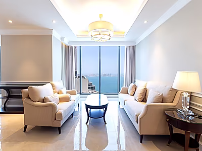 Furnished 2-Bedroom Apartment in West Bay | All Inclusive
