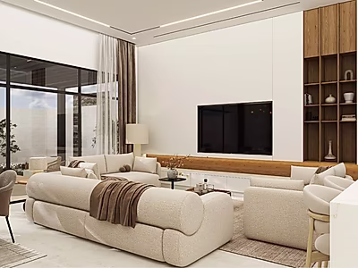 Luxury 4-Bedroom Villa | Prestigious Waterfront Address | Qetaifan Island South