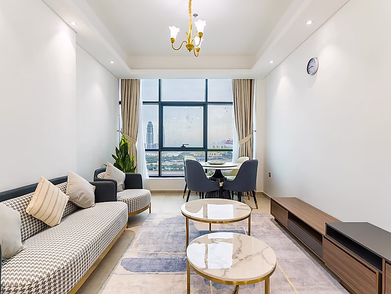 BRAND NEW & RENTED 2-BR HIGH FLOOR | MURANO TOWER | LUSAIL MARINA INVESTMENT - Photo 1