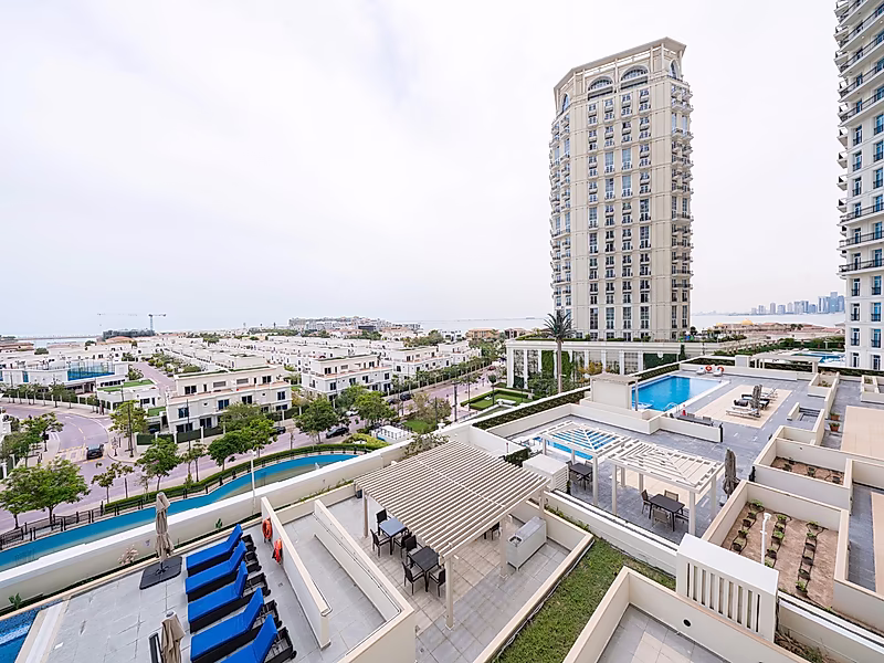 PAYMENT PLAN | SEAVIEW | Furnished 2 + Maid | The Pearl - Photo 2