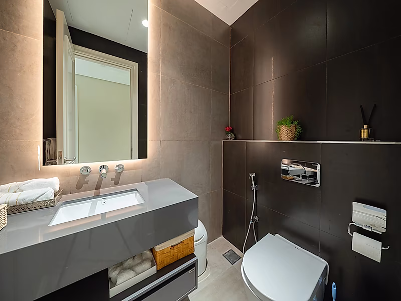 PAYMENT PLAN | SEAVIEW | Furnished 2 + Maid | The Pearl - Photo 13