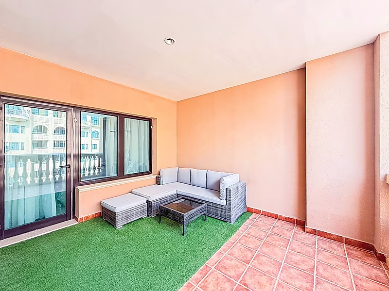 1BR+OFFICE CONVERTED INTO 2BR | HIGH FLOOR | PARTIAL MARINA & SEA VIEWS | PORTO ARABIA - Photo 10