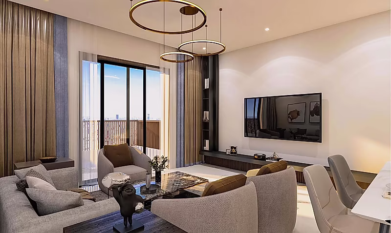 SMART BUY HIGH FLOOR 2 BEDROOMS IN LUSAIL - Photo 1