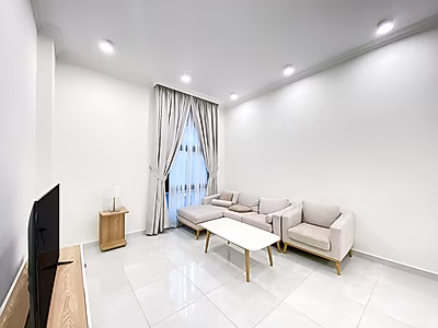 شقة مفروشة بالكامل بغرفتي نوم للبيع في Lusail Fox Hills – بمساحة 121.47 متر مربع | سند ملكية جاهز