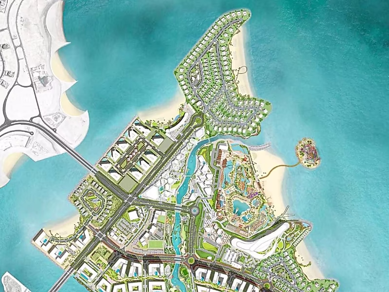PRIME RESIDENTIAL LAND IN QETAIFAN ISLAND NORTH - Photo 3