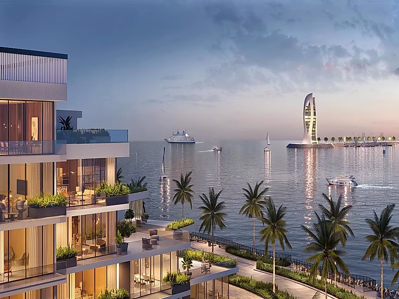 Ultra-Luxury Waterfront Living | 3-BHK + Maid Residence with Full Sea View in Elie Saab Branded Residences - Photo 4