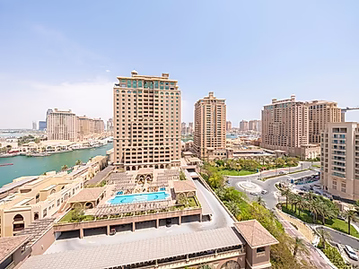 SEA VIEWS! BILLS INCLUDED 2 BEDROOM + MAID LUXURY APARTMENT