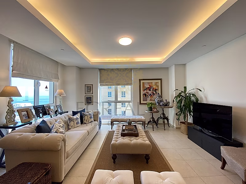 Beachfront Apartment for Sale in Viva Bahriya, The Pearl-Qatar | Sea View, Direct Beach Access & High ROI Investment Property - Photo 1