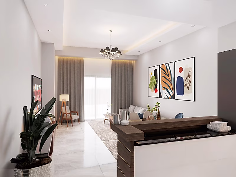 STUDIO WITH FLEXIBLE PLAN IN LUSAIL CITY - Photo 1
