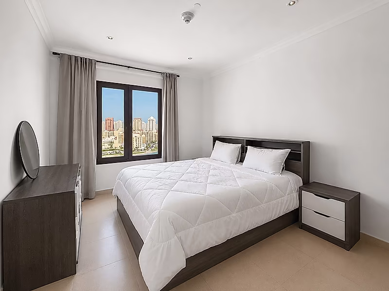 1 Bedroom in Porto Arabia | Direct Full Marina Views - Tittle Deed Ready - Photo 3