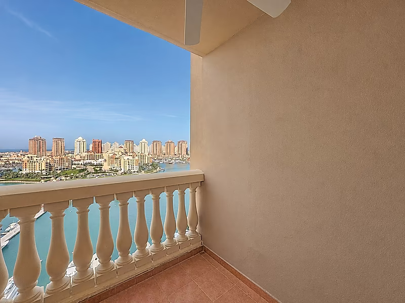 1 Bedroom in Porto Arabia | Direct Full Marina Views - Tittle Deed Ready - Photo 6