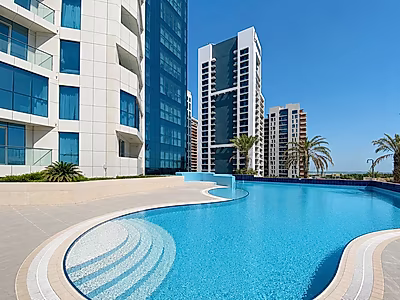شقة غرفة وصالة للبيع في DAMAC Marina View | إطلالة بحرية مميزة وفرصة استثمارية رائعة