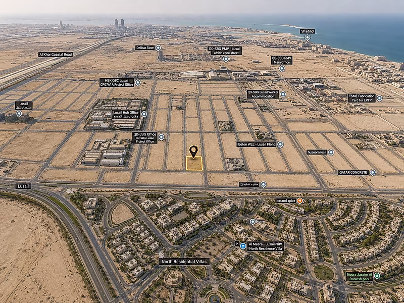 PRIME FREEHOLD | 400 SQM VILLA PLOT | LUSAIL HUZOOM | BUILD YOUR DREAM HOME TODAY - Photo 8