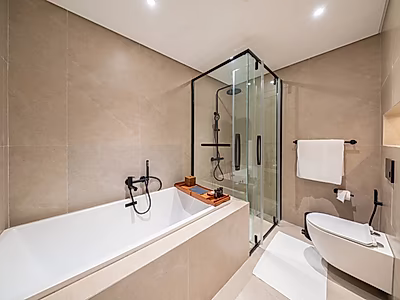 Luxury 2BR Apartment with Elegant Interiors