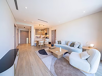 Luxury 2BR Apartment with Elegant Interiors