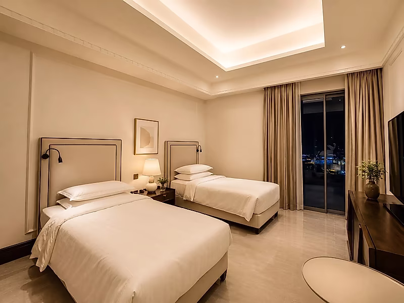 Luxurious Freehold Residence at The St. Regis Marsa Arabia Island, The Pearl-Qatar | Furnished 2BR+Maid - Photo 9