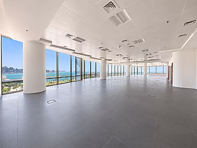 Premium Full Floor Office | 735 SQM | Panoramic Sea & Skyline Views
