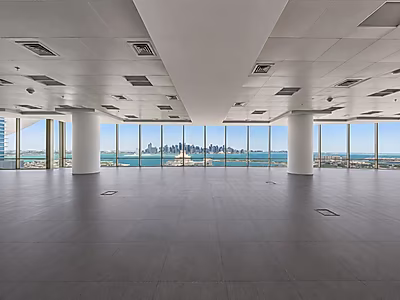 Premium Full Floor Office | 735 SQM | Panoramic Sea & Skyline Views