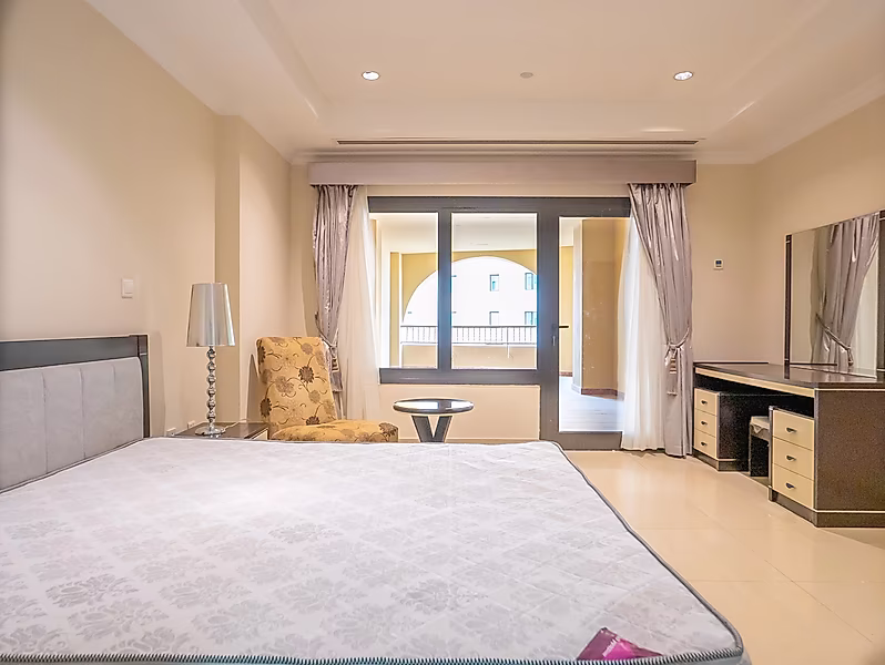 QATAR COOL INCLUDED | 1BR+OFFICE APARTMENT | THE PEARL - Photo 7