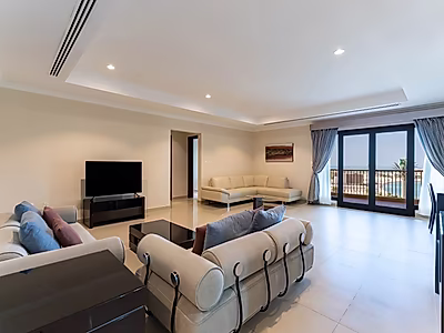 WITH BALCONY | FURNISHED 2BR APT| THE PEARL