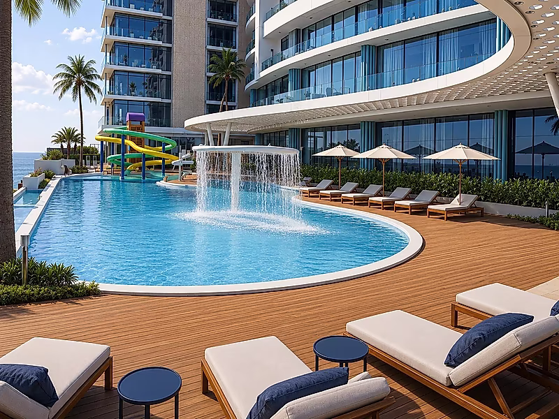 1 Bedroom Hotel apartment with a panoramic sea view - Photo 3