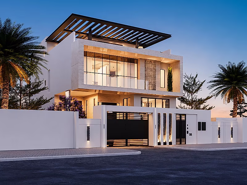LUXURY CORNER VILLA | QETAIFAN NORTH | 5 BEDROOMS | BASEMENT | HANDOVER IN 4 MONTHS - Photo 2