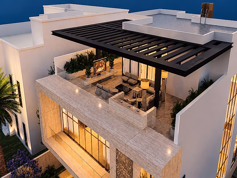 LUXURY CORNER VILLA | QETAIFAN NORTH | 5 BEDROOMS | BASEMENT | HANDOVER IN 4 MONTHS - Photo 3