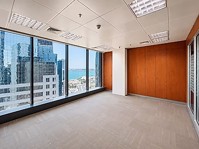 LARGE FITTED OFFICE IN PRIME WEST BAY LOCATION