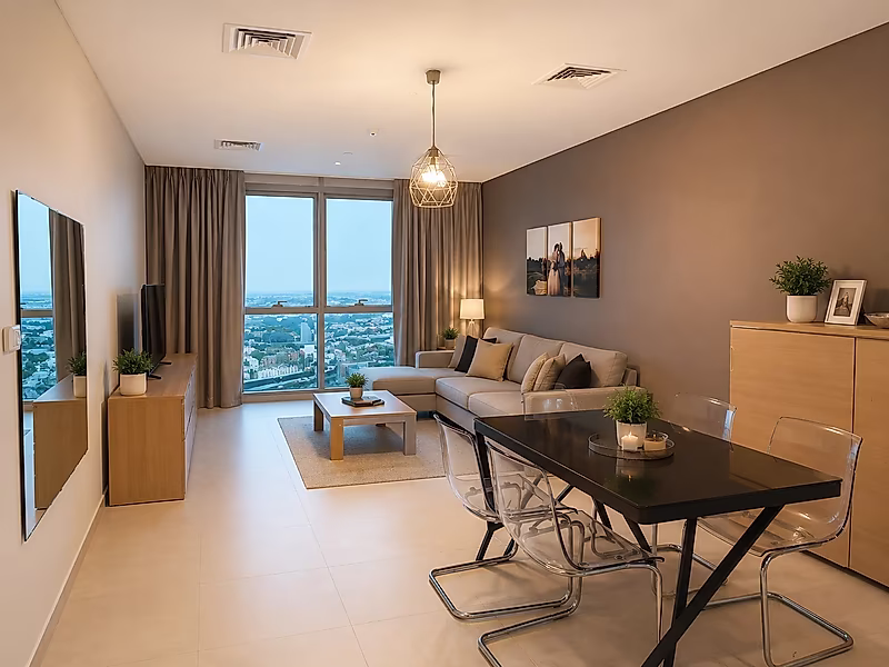 Luxurious 2BR+Maid | Contemporary Elegance - Photo 4