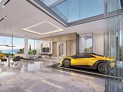 تصميم فلل باينيت مستوحى من سيارات لامبورغيني | إسبانيا