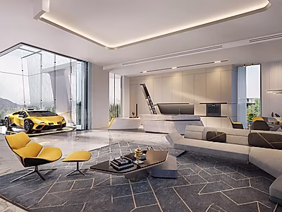 تصميم فلل باينيت مستوحى من سيارات لامبورغيني | إسبانيا
