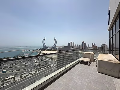 Amazing 4+Maid Penthouse | Fully Furnished | Bills Included | Sea View | Private Terrace