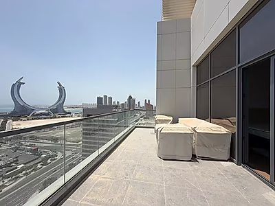 Amazing 4+Maid Penthouse | Fully Furnished | Bills Included | Sea View | Private Terrace