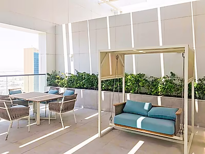 Amazing 4+Maid Penthouse | Fully Furnished | Bills Included | Sea View | Private Terrace