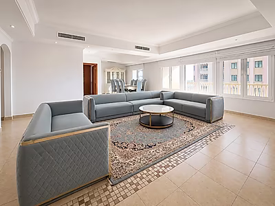 Rare 3-Bedroom + Maid | Huge Layout | High Floor | Fully Furnished | Exclusive Opportunity in Porto Arabia