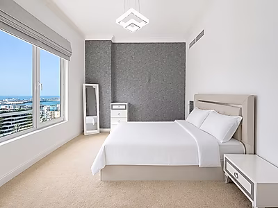 Rare 3-Bedroom + Maid | Huge Layout | High Floor | Fully Furnished | Exclusive Opportunity in Porto Arabia