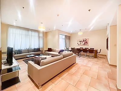Spacious 4+Maid Fully Furnished | Bin Mahmoud