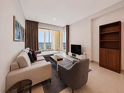 FULLY FURNISHED 1BR WITH STUNNING SEA VIEW