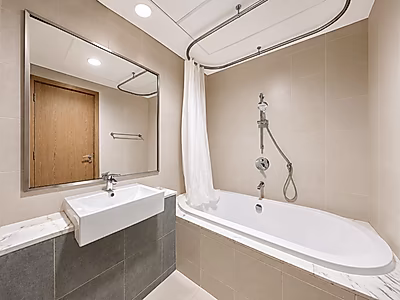 FULLY FURNISHED 1BR WITH STUNNING SEA VIEW