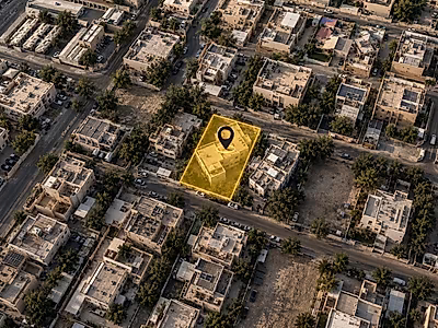أرض سكنية مميزة بمساحة 884 م² للبيع في حزم المرخية