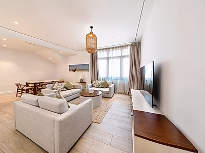 ALL-IN SERVICED 2-BEDROOM APARTMENT