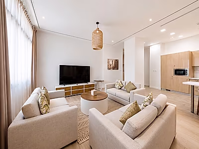 ALL-IN SERVICED 2-BEDROOM APARTMENT