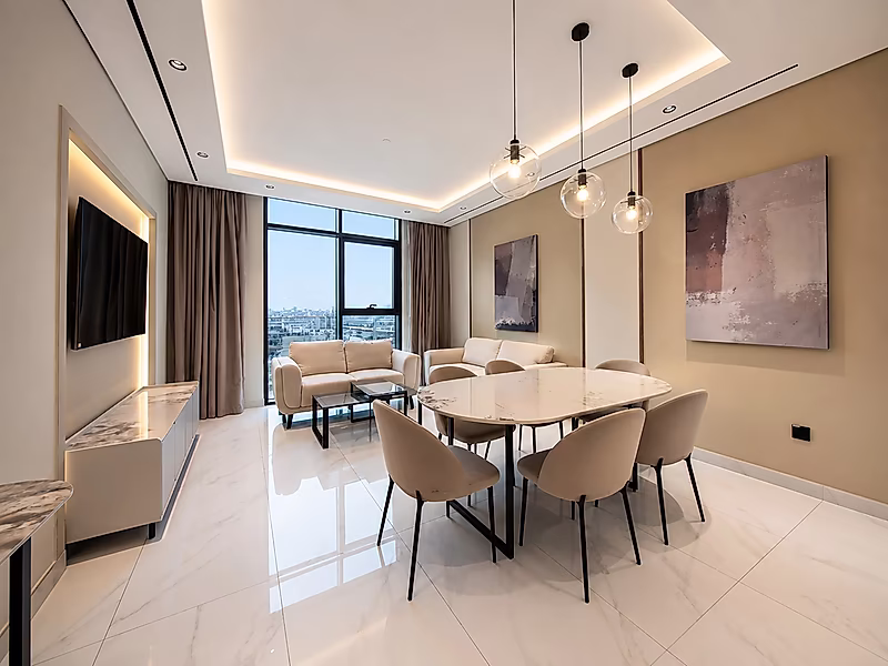 BILLS IN! LUXURY STYLED 2-BEDROOM IN LUSAIL - Photo 1